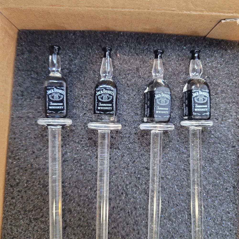 2005 Jack Daniel's swizzle sticks (4) in the original box